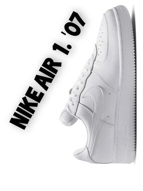Nike Air Force 1 '07 White Low Top Sneakers Size 11